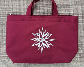 Moravian Star Insulated Lunch Tote