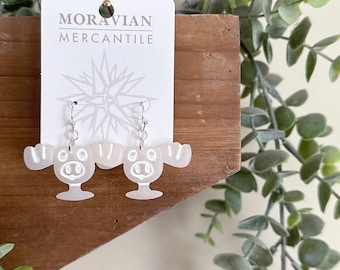 Moose Mug Earrings - 14k Gold Plated