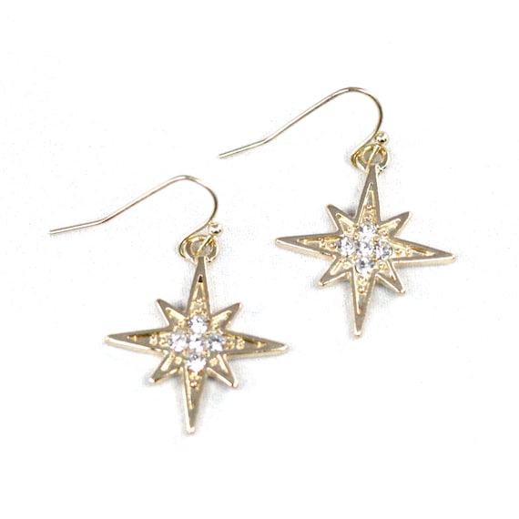 Moravian on sale star earrings