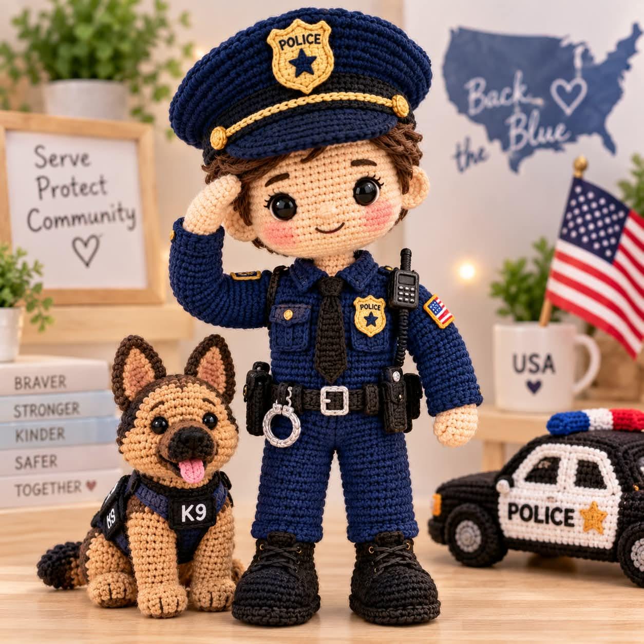 K9 Doll - Etsy