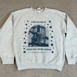 Conan Gray Sweatshirt, Conan Gray Shirt, Superache Lyrics T-shirt, Vintage T-Shirt, Tour 2023, Gift For Fans