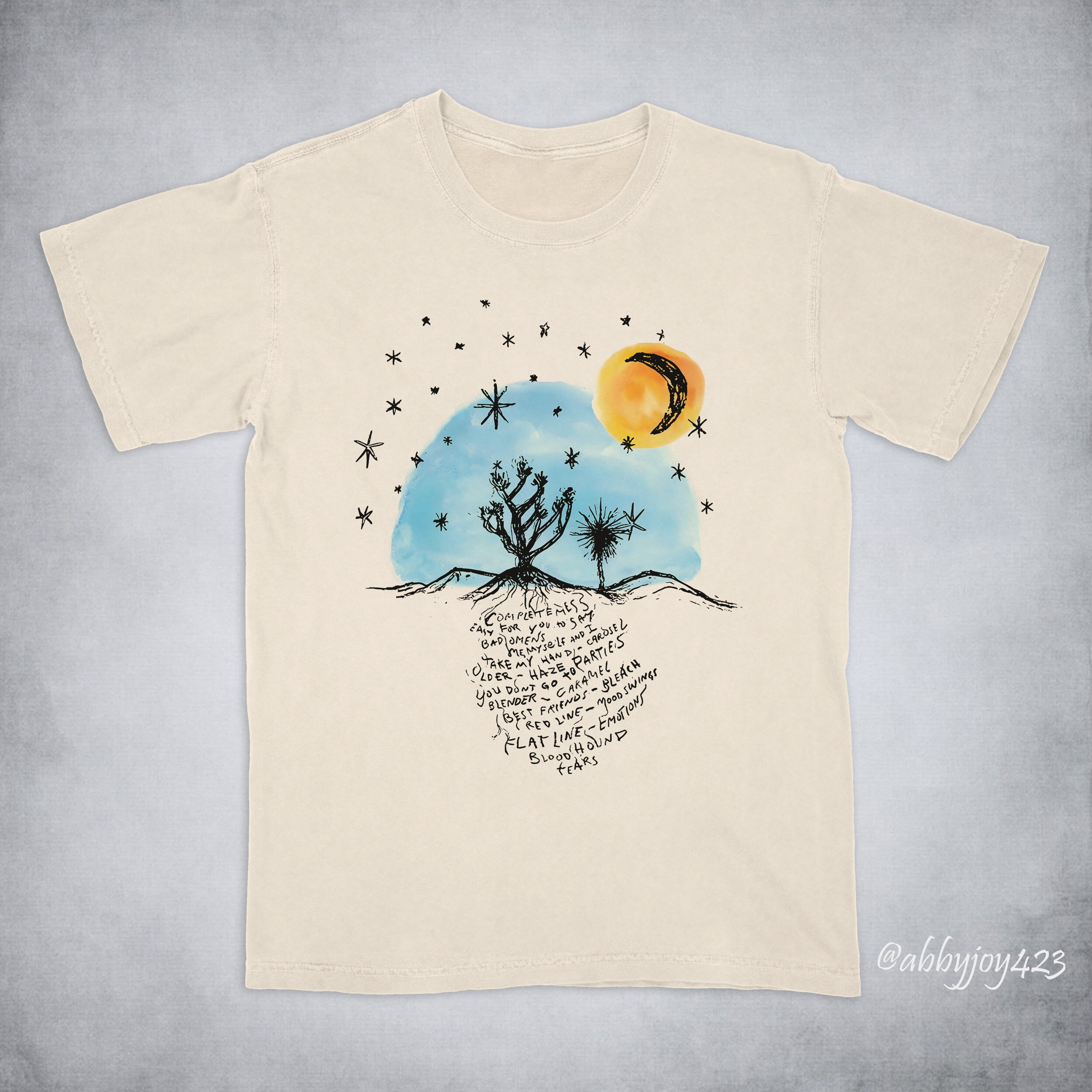 5SOS Shirt, 5 Seconds Of Summer Desert Sun shirt, 2023 Tour Concert, Trending Shirt