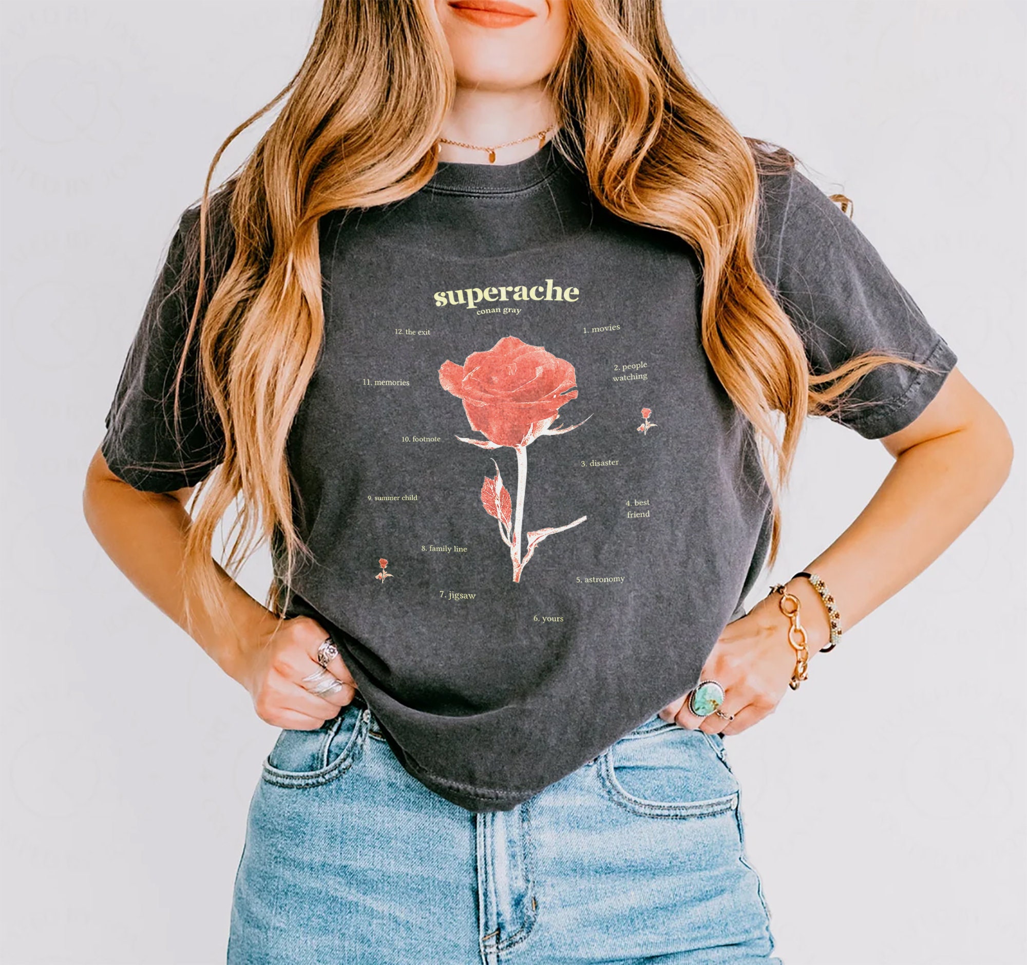 Discover  Conan Gray Crop Top, Conan Gray Shirt, Y2K T-shirt, Gift For Fan