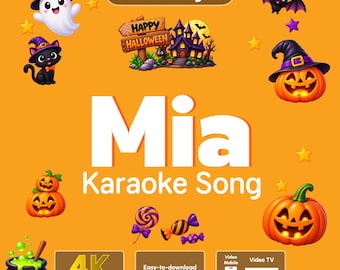 Halloween Karaoke Video for MIA | Custom Name Spooky Song