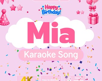 Personalized Birthday Song – Mia | African American Style