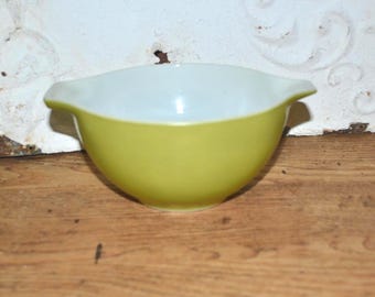 Pyrex Verde Square Mixing Bowl Set of 4 Green Pyrex 70s Kitchen - Etsy