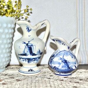 Delft Blauw Holland - Juego de 2 jarras pequeñas