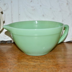 Fire King Jadeite Batter Bowl Green Mixing Bowl