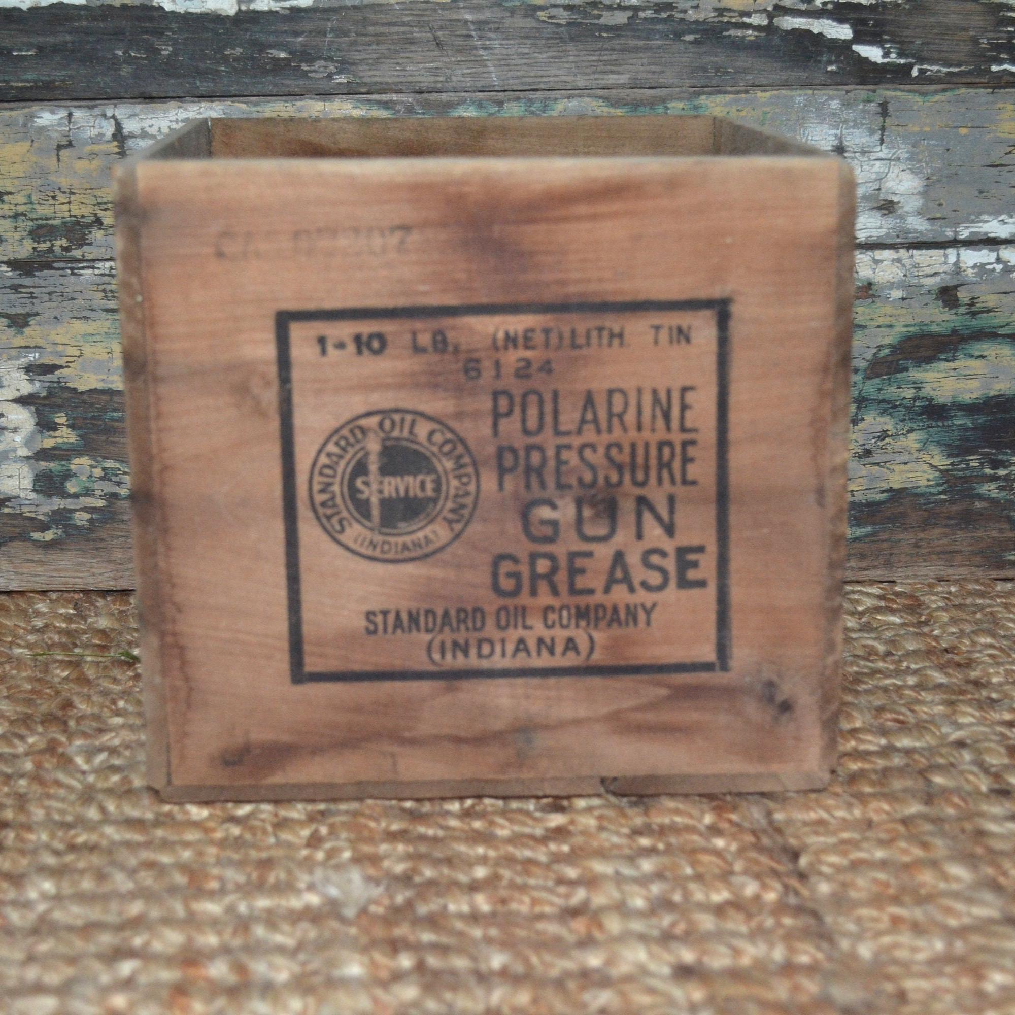 STANDARD OIL COMPANY ヴィンテージ 木箱 ⁄ アメリカ スタンダード