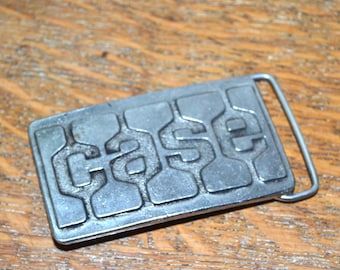CASE Heavy Equiptment Tractor Advertising Belt Buckle Farm Equipment