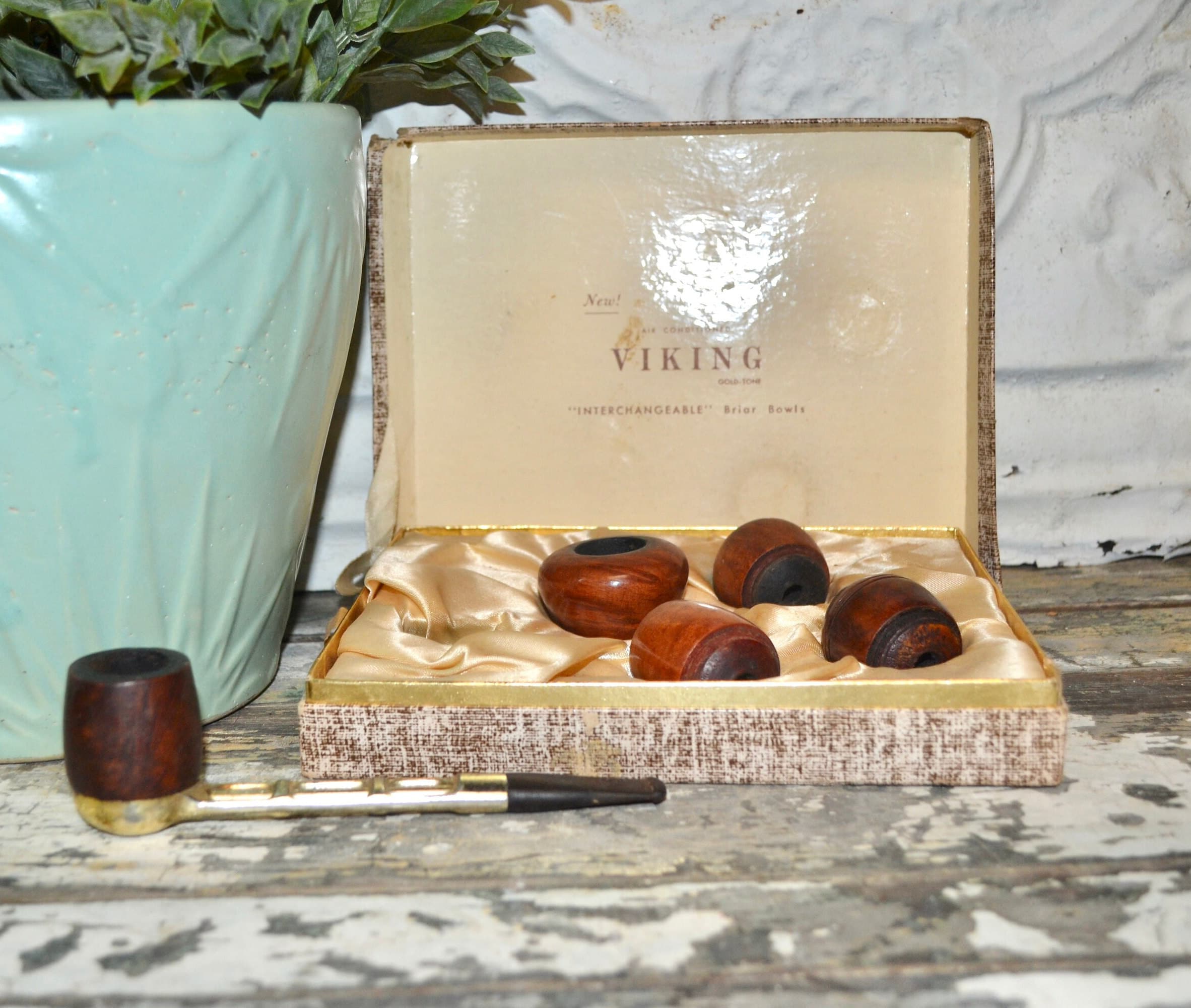 Viking Interchangeable Pipe Set Tobacciana - Etsy