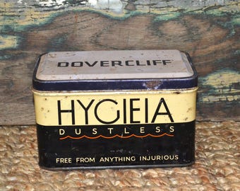 Hygieia Dustless Crayon Box Vintage School House Teachers Gift