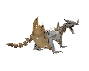 INSTRUCTIONS ONLY - LEGO Dragon Agheel from Elden Ring