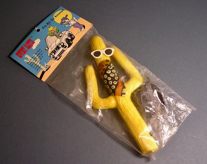 Vintage Cowboy Cactus Antenna Novelty . Made in USA . RSV Productions