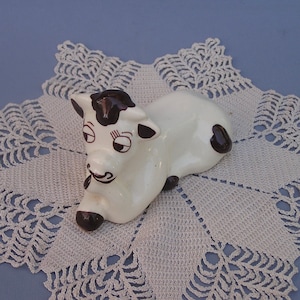 Vintage Comical Cow Figurine . Rio Hondo Pottery