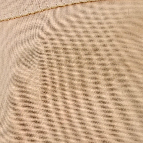 Long Cream Beige Gloves Crescendoe Caresse Leathe… - image 3