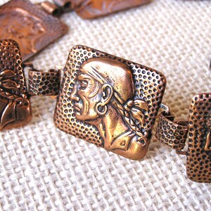 Copper Link Belt - Etsy