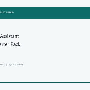 Virtual Assistant SOP Templates | Task Handoff and Client Workflow Starter Pack