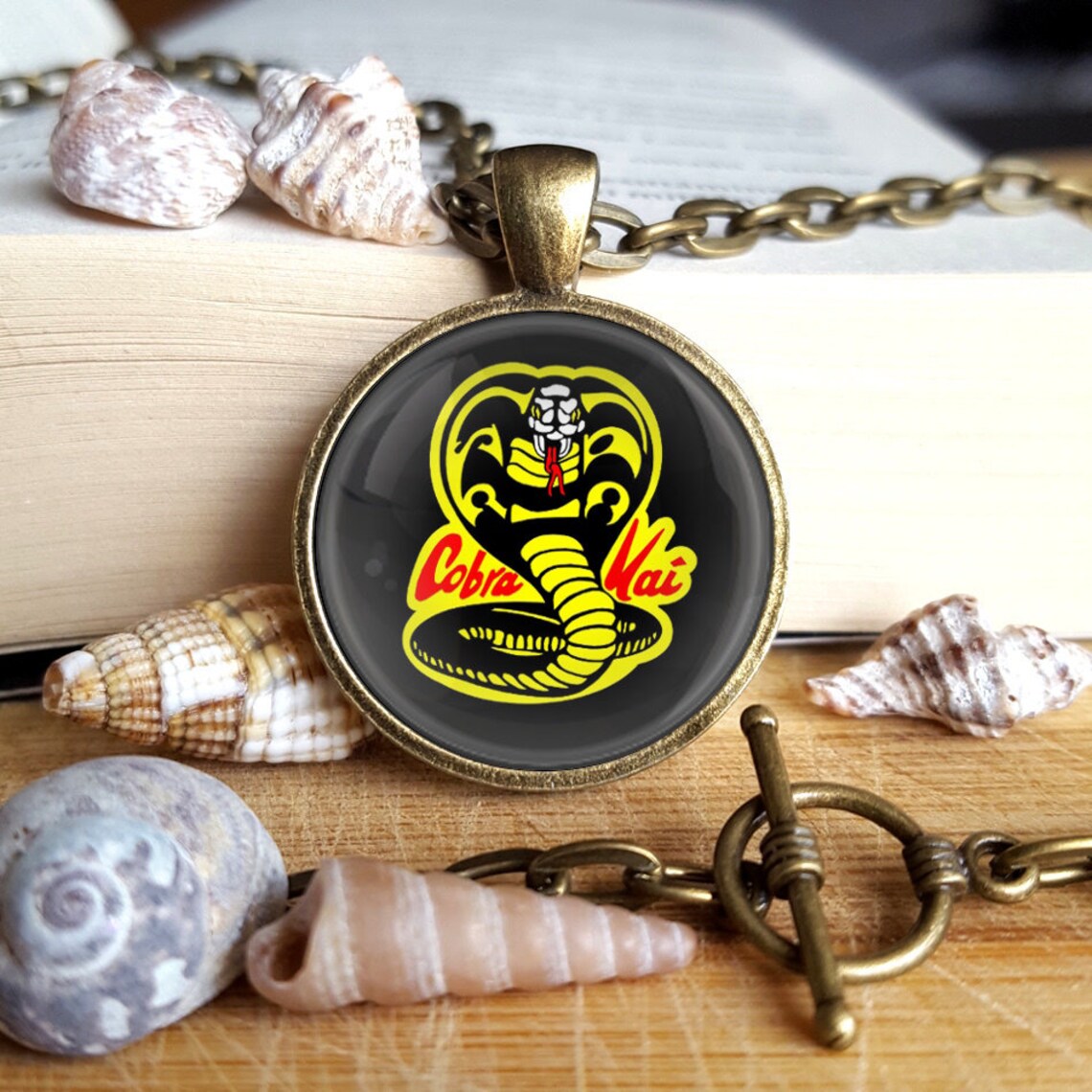 Karate Kid Cobra Kai Necklace Cobra Kai Jewelry Cobra Kai Gift Etsy