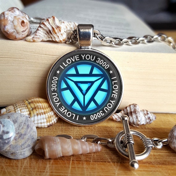 Ti amo collana 3000 Ti amo 3000 Iron man arc reactor Iron Man | Etsy Italia