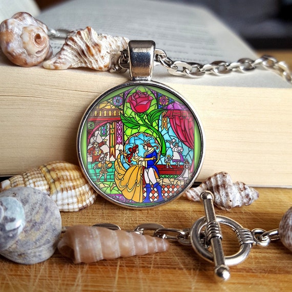 Beauty and the Beast Necklace Beauty 