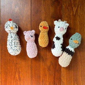 Mini farm friends | baby shower gift | farm animals