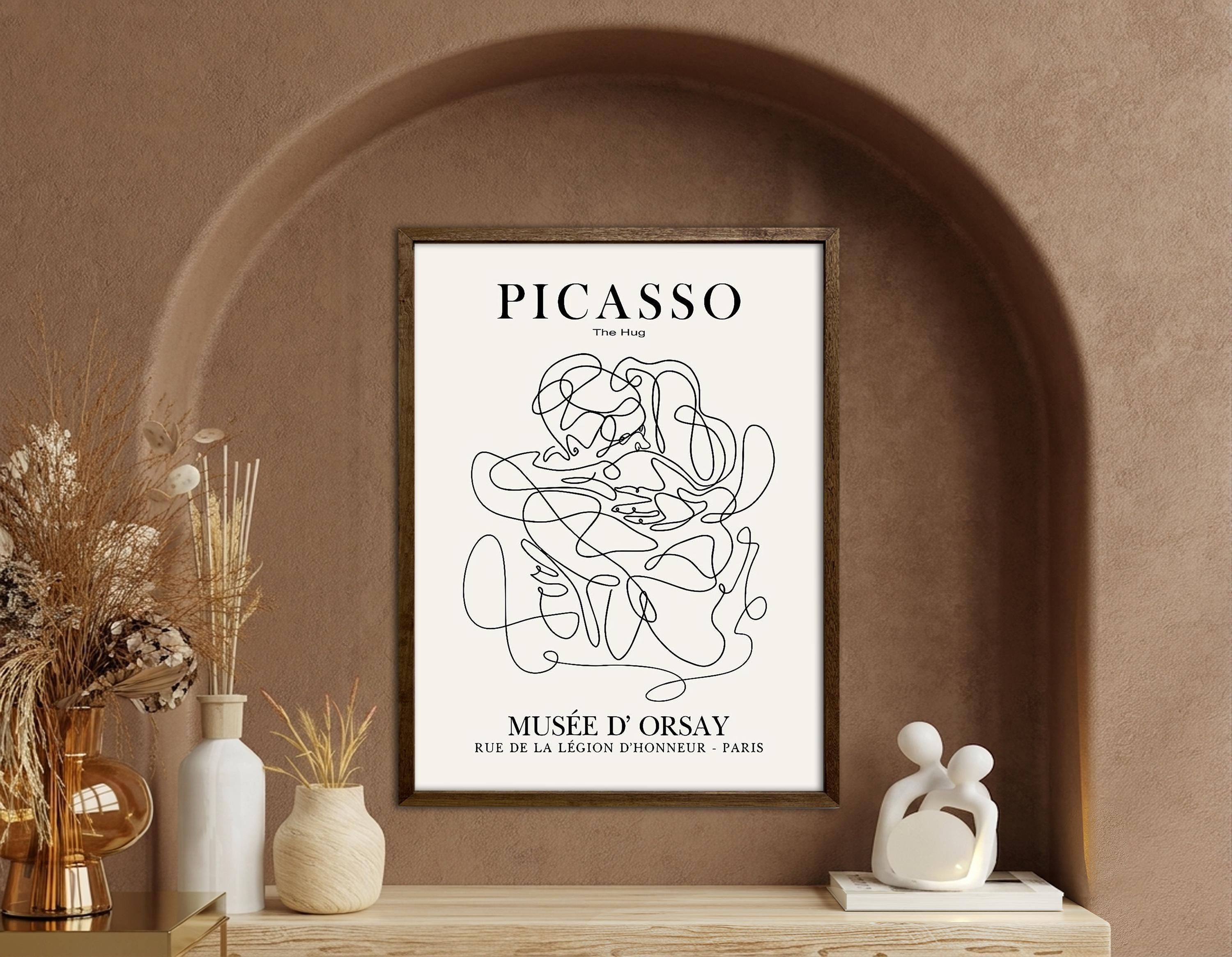 Picasso the hug framed - Etsy 日本