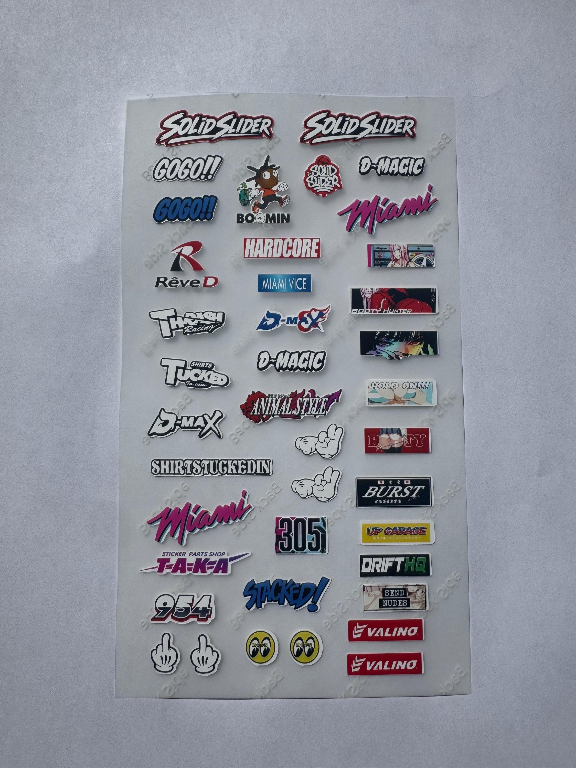 1/10 rc stickers - Etsy 日本