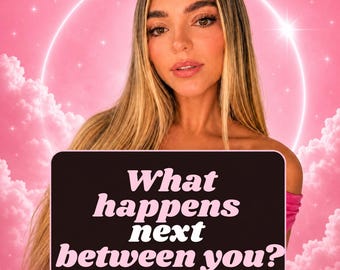 What Happens Next Between You Psychic Reading, Love Tarot Reading, Future Relationship Insights, Personalized Digital Reading via Email/DM