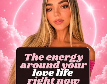 Love Life Energy Reading, Love Psychic Reading, Relationship Insight, Tarot Guidance, Romantic Energy Reading, Digital Love Reading Today!