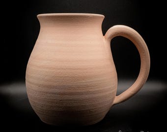 Handgefertigter Steingutbecher, individuelle Glasur (Farbe wählbar), ab 700 ml, auf Bestellung gefertigt, Artikelnummer 2025-051