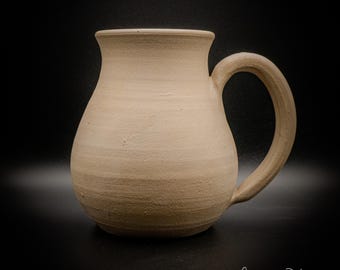 Personalisierter Steingutbecher mit individueller Gravur, 473-567 ml, handgefertigtes Keramikgeschenk, #2025-058