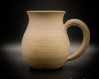Personalisierter Steingutbecher mit individueller Gravur, 237-325 ml, handgefertigtes Keramikgeschenk, #2025-036