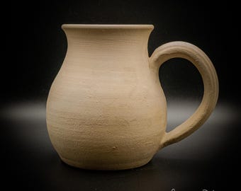 Personalisierter Steingutbecher mit individueller Gravur, 237-325 ml, handgefertigtes Keramikgeschenk, #2025-035