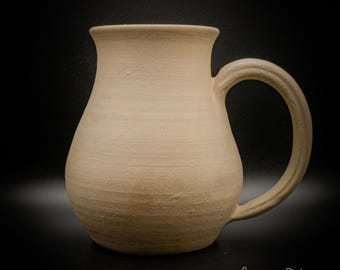 Personalisierter Steingutbecher mit individueller Gravur, 473-567 ml, handgefertigtes Keramikgeschenk, #2025-053