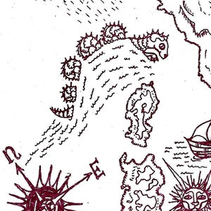 Gesalzene Seehundkarte