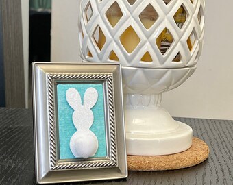 Bunny Framed Tiered Tray Accessory