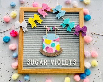 Birthday Letter Board Accessories
