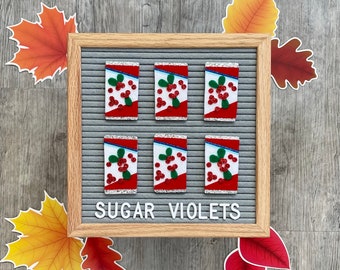 Can of Cranberries Letter Board Accessory