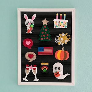 Holiday Letter Board Accessories Assortment