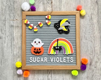 Halloween Letter Board Icons