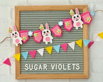 Bunny and Triangle Garlands