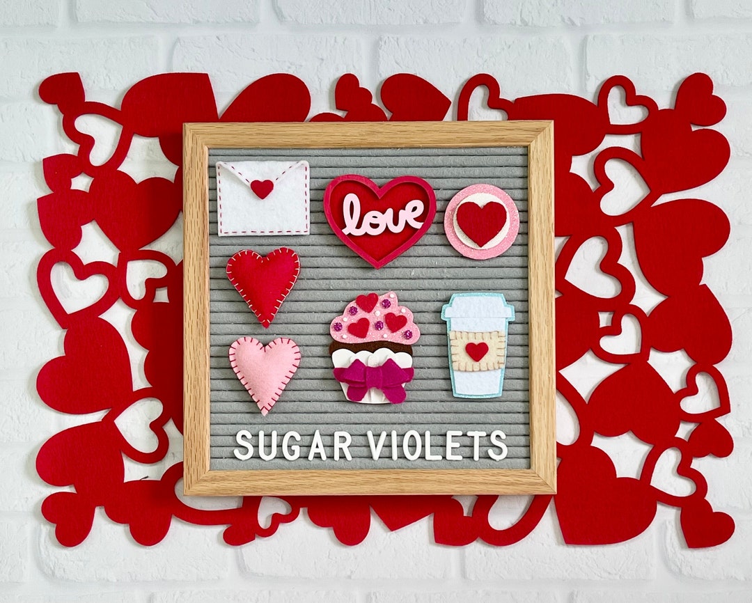 Valentines Day Letter Board Accessories Etsy