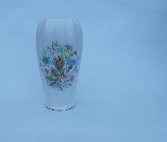 Aynsley Wild Tudor Vase Etsy