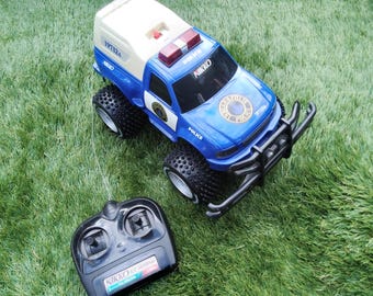 Vintage 80s Nikko Radio Control Police Car (spares and repair)