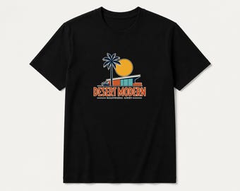 California Desert Modern T-Shirt, Outdoor Lifestyle Tee, Travel Gift