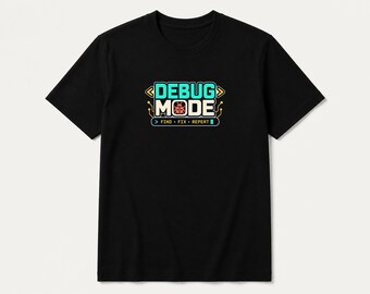 Software Developer Debugging T-Shirt, Career Pride Graphic Tee, Career Gift