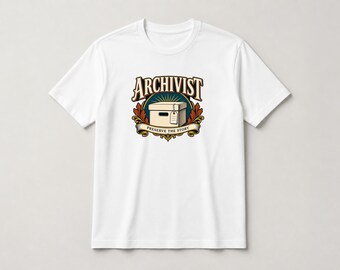 Archivist Collections Staff T-Shirt, Career Pride Graphic Tee, Career Gift