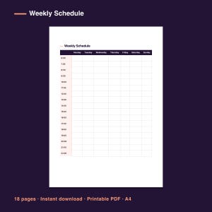 First 30 Days with Your New Dog Planner, Printable PDF, Undated Daily Routine & Training Tracker image 3