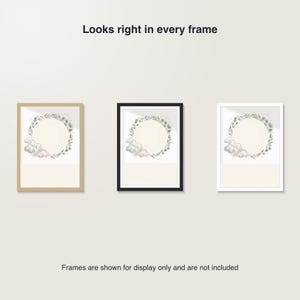 Custom Sonogram Print, Personalized Ultrasound Art Gift for Expecting Parents, Baby Keepsake, Printable PDF image 7